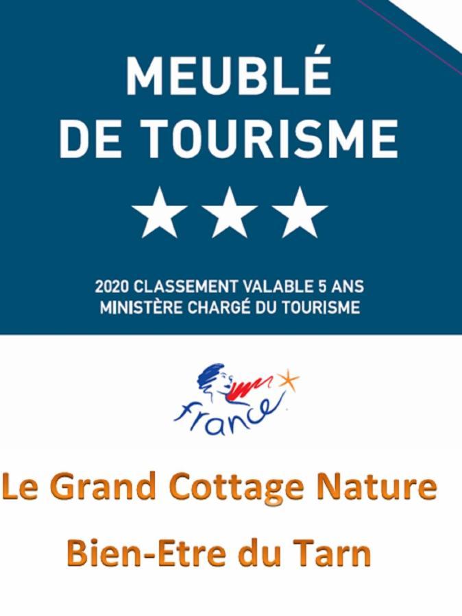 Le Grand Cottage Nature Piscine Chauffee Privee Du Tarn Entre Toulouse Et Albi & Les Cottages Du Tarn Peyrole Kültér fotó